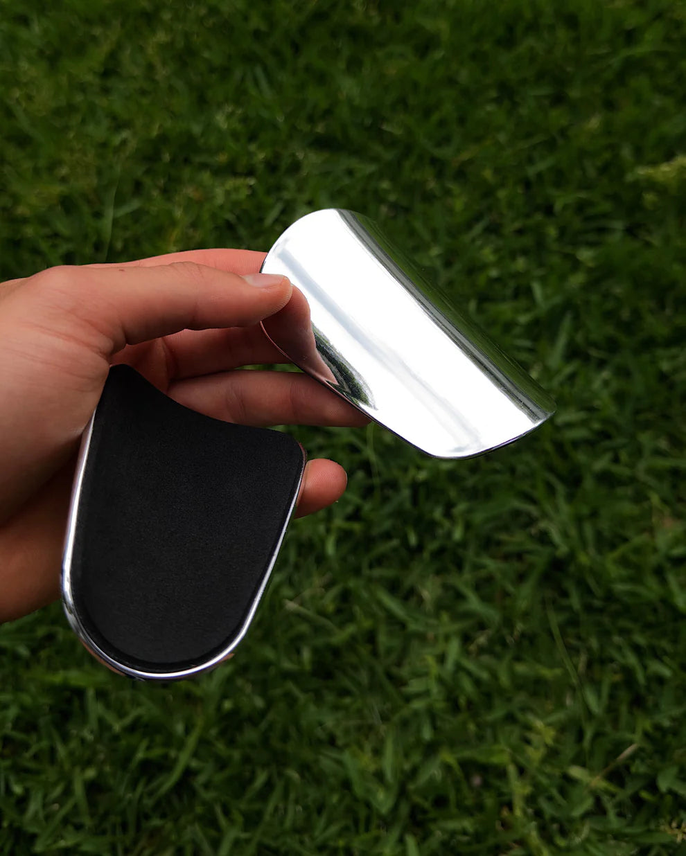 Chrome Shin Pads