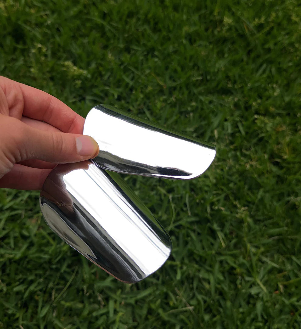 Chrome Shin Pads